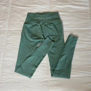 Alphalete Revival Leggings Jade Green S